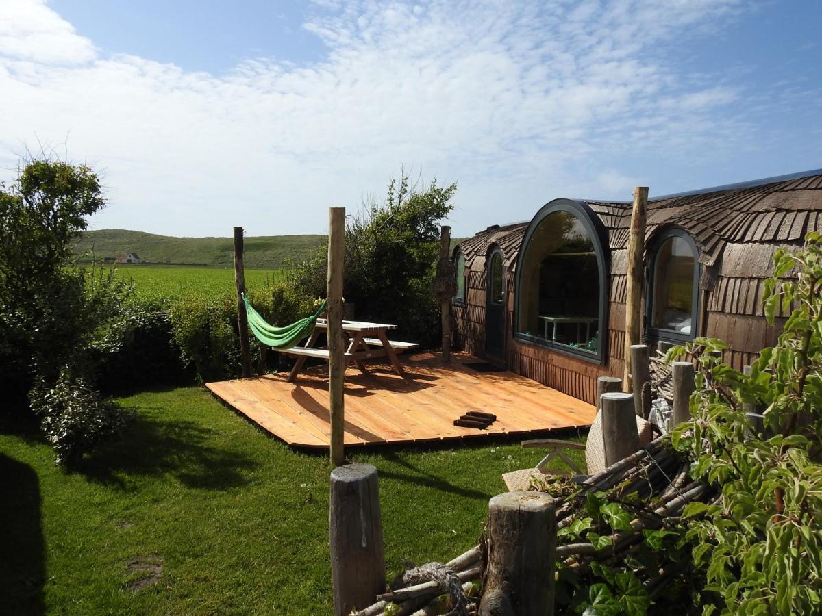 De Hut, In Natuurgebied En Vlakbij Het Strand カラントスウオーフ エクステリア 写真